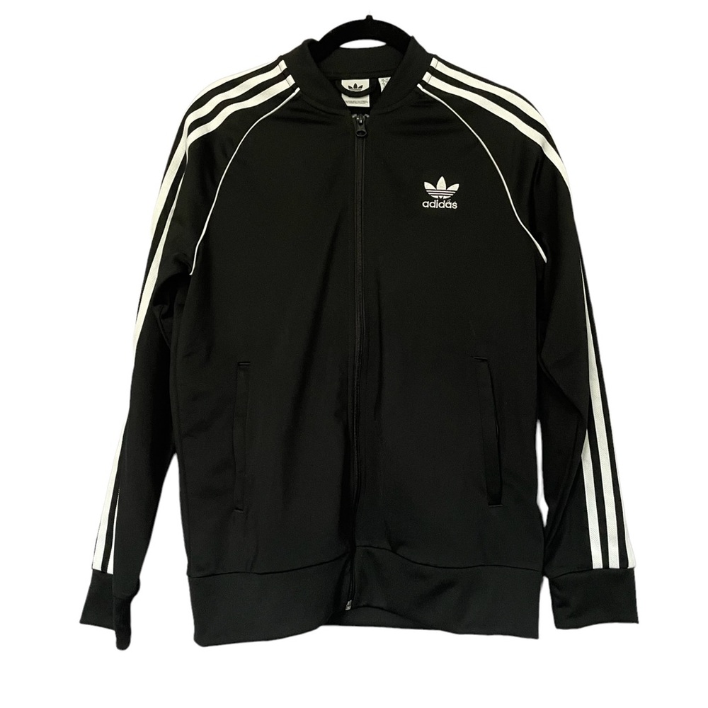 Adidas Track Jacket Black Large 13-14